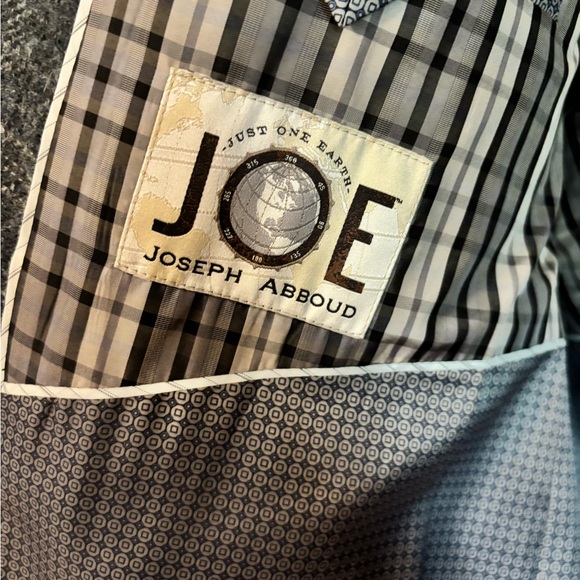 Blue plaid sport jacket 2xl - Picture 2 of 2